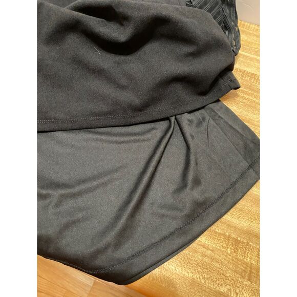 Lulu's Black Dress Sheer Sleeves and Waist Size M NWT - Picture 7 of 12